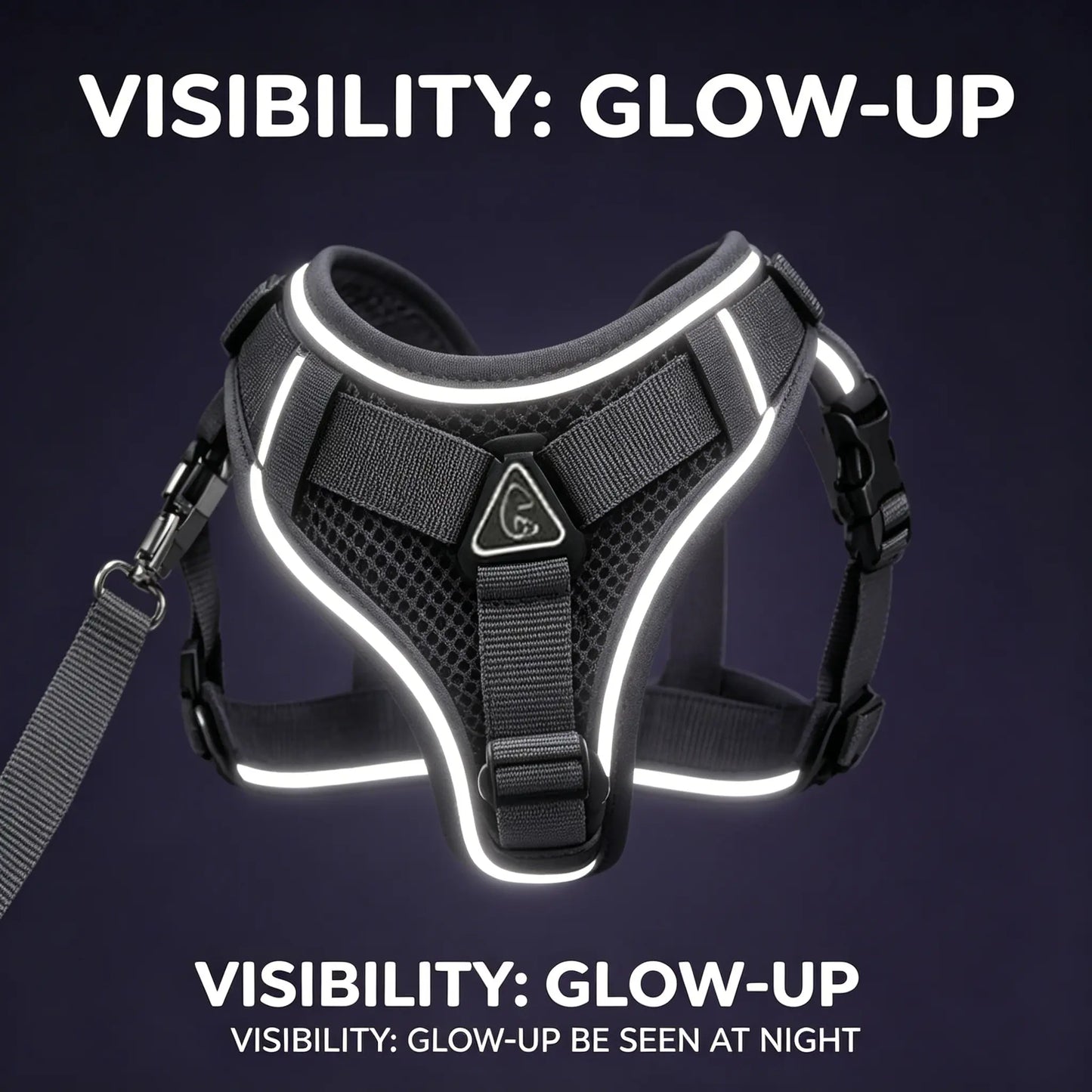 Escape-Proof Cat Harness and Leash Set; Adjustable Size. Cat Leash and Collar Made from Comfortable, Breathable Materials with Adjustable Sizing. Reflective Strip, Soft Mesh Vest, Convenient for Safe Leash Walking. Includes a Summer Version; Breathable An