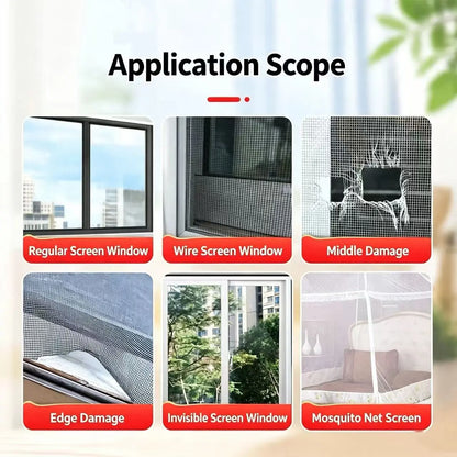 Self-Adhesive Bird Cage Seed Catcher Mesh Cover Up, Practical Flexible Fabric Grid Pattern Feed Guard, Durable Breathable Anti-Scatter Birdcage Repair Net for Small Birds