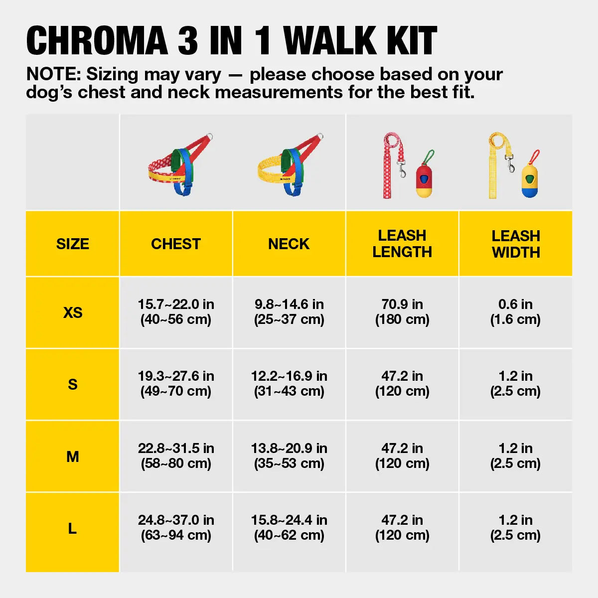 VETRESKA Moma Dog Harness and Leash Set - Adjustable No-Pull Harness for Small to Medium Dogs with Anti-Twist Leash for Walking and Training